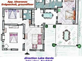 Holiday house Gargnano Floor Plan 14
