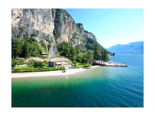 Strand von Tignale ein Geheimtipp