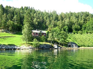 Ferienhaus Ulvik Außenaufnahme 3