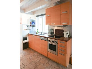 Voll ausgestattete Küche