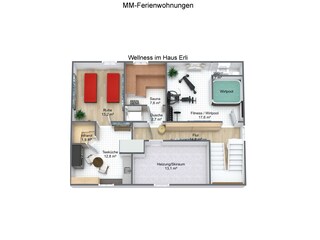 Vakantiehuis Mittenwald Grondplan 39