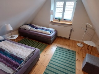 Schlafzimmer oben