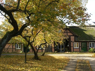 Bauernhaus im Herbst