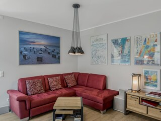 Wohnzimmer mit Sitzecke