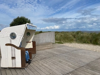 Strandkorb in Schillig