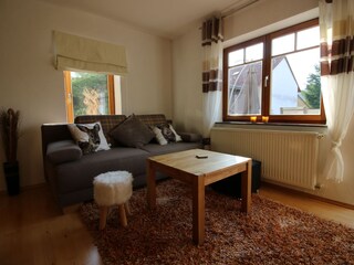 Wohnzimmer mit Schlafchouch