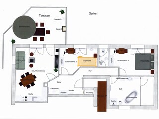 Grundriss von oben