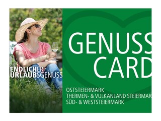 Genusscard - many excursion destinations free of charge