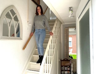 Der Eingangsbereich im EG und Zugang zur Oberwohnung