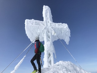 Dachsteingipfel im Winter