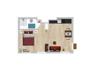 Appartement de vacances Potsdam Plan d'étage 11