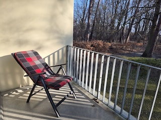 Terrasse wie mitten im Wald