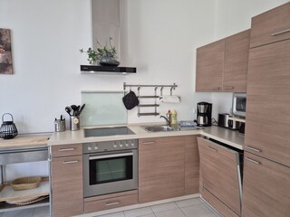 voll ausgestattete Küche