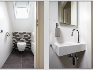 Das Gäste-WC im Obergeschoss