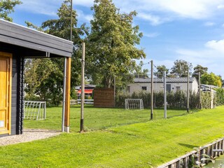 Der Fußballplatz im Park