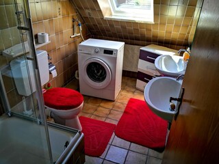 Badezimmer mit WaMa