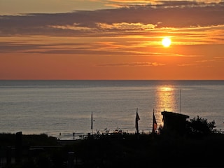 Sonnenaufgang von der Wohnung