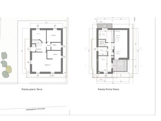 Villa Domaso Pianta del piano 23