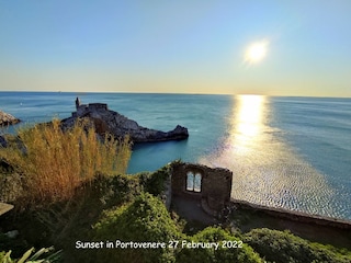 Sonnenuntergang in Portovenere