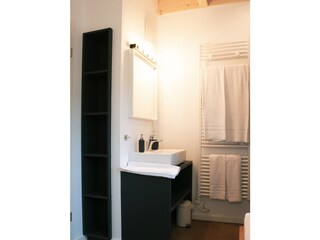 Perfectly integrated washing area