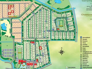 Chalet Serooskerke Pianta del piano 22