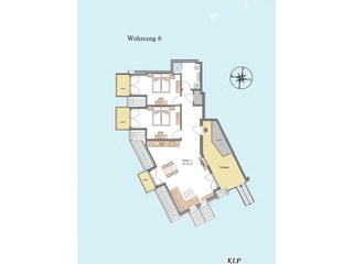 Ferienwohnung Langeoog Grundriss 13