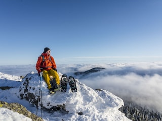 Winterwandern am Großen Arber dem Hausberg v. Bodenmais