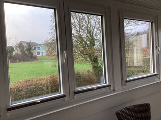Ausblick Wintergarten