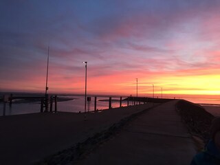 Abendstimmung am Hafen