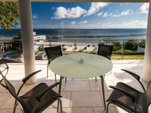 Apartamento de vacaciones Villa Friede-Marie, Apartamento *Vista Panorámica del Mar Báltico*