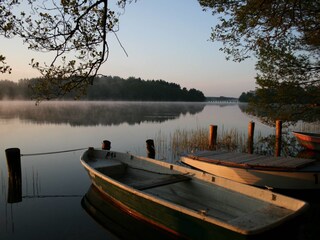 Boote am Pagelsee