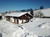 Das Ferienhaus im Winter