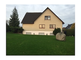 Rückwärtige Hausansicht