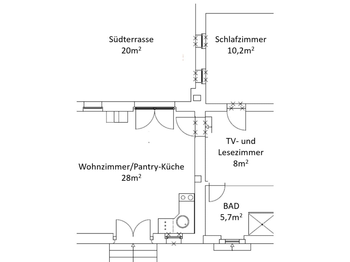 Backhaus-Grundriss