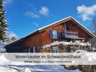 Winterzauber im Schwarzwaldhaus