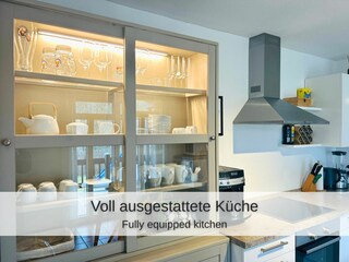 Vollausgestattete Küche