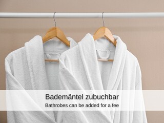 Bademäntel zubuchbar