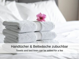 Handtücher & Bettwäsche zubuchbar