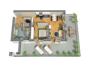 Ferienwohnung Büsumer Deichhausen Ausstattung 23