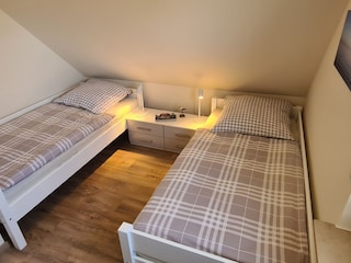 Schlafzimmer 2 Einzelbetten