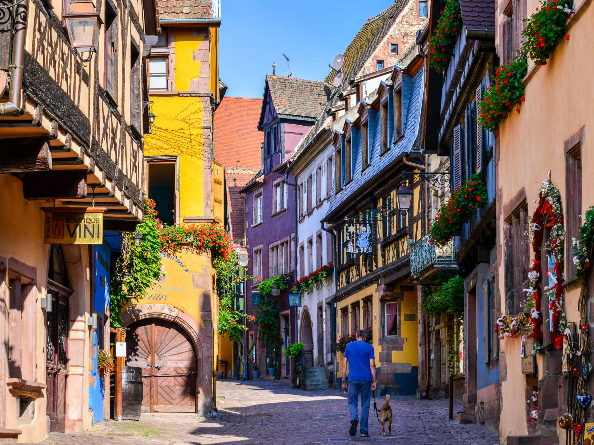 Riquewihr, schönste Dorf an der Weinstrasse