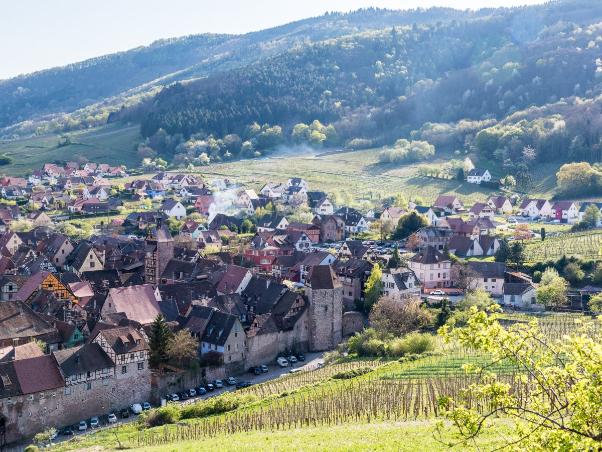 Riquewihr, schönste Dorf an der Weinstrasse