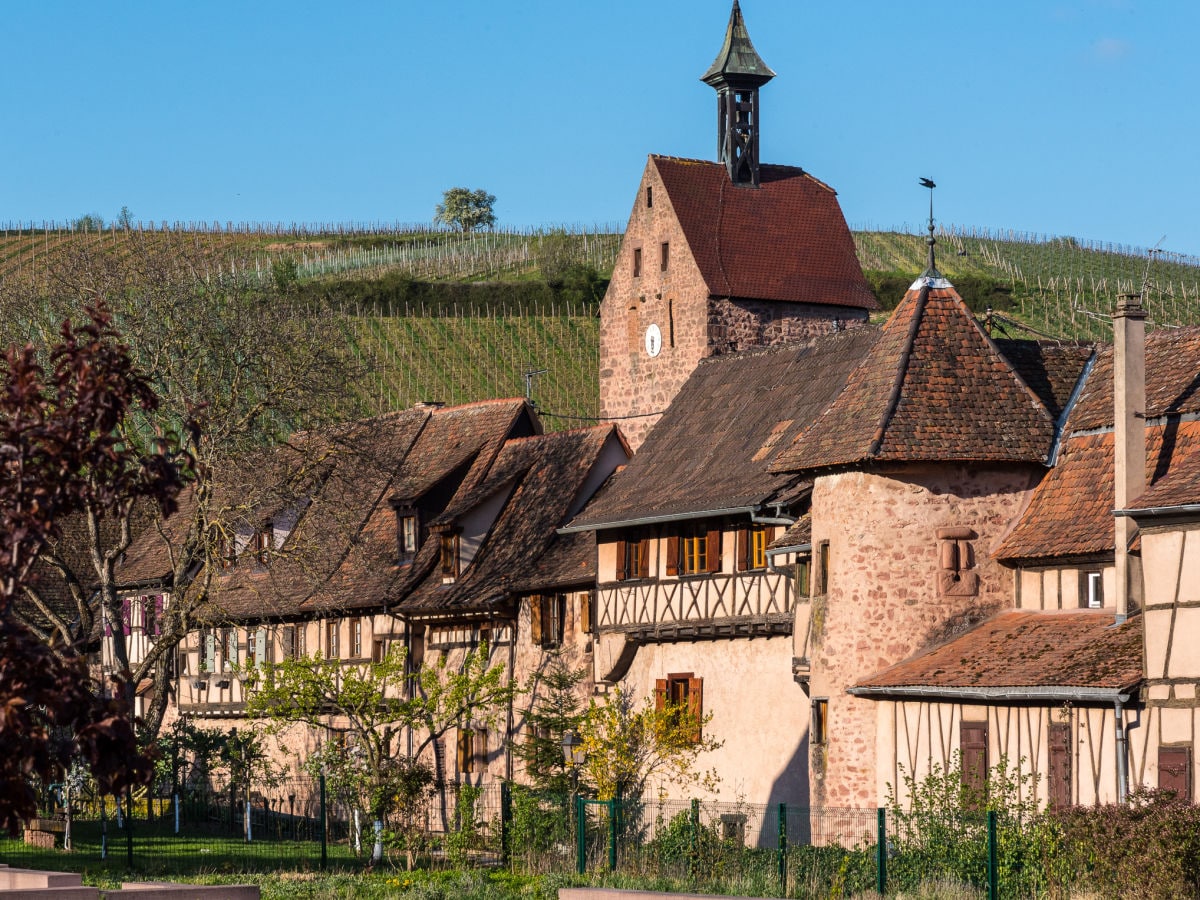 Unsere Ferienwohnung die Wache, links vom Turm