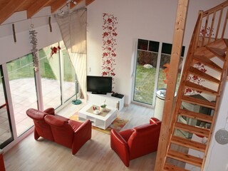 Blick von der Galerie