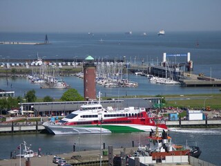 An der "Alten Liebe" in Cuxhaven