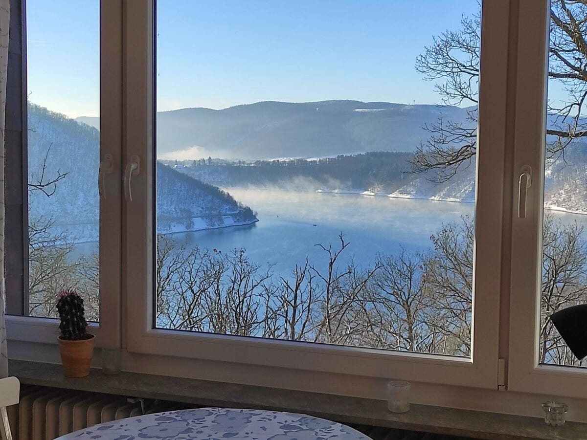 Wohnzimmer Sitzplatz Winterausblick