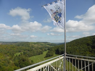 360°Aussichtsplattform vom Burgturm