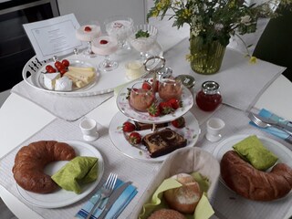 Vegetarisches Brunch nach Wunsch