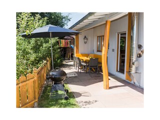 überdachte Terrasse