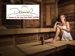 Sauna Landschaft @ Aktiv Panoramahotel Daniel inklusive